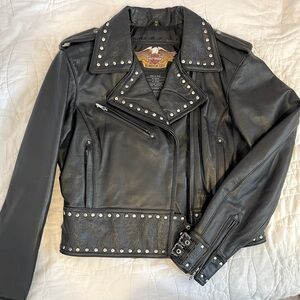 Harley Davidson Women’s Leather Moto Jacket